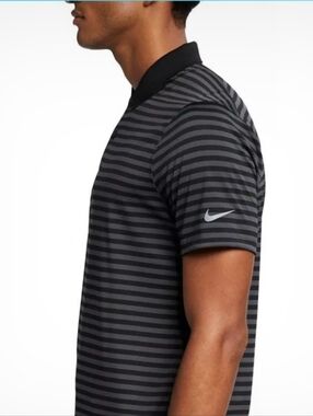 Nike Men's Dry Victory Striped Golf Polo (Style: 891853-010)
